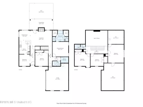 Floorplan - 1316 N Heritage Cir, Hernando, MS 38632 photo 3 of 3