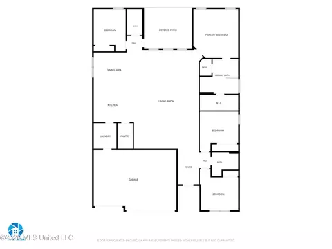 Floorplan - 6000 Seagull Dr, Long Beach, MS 39560 photo 1 of 1