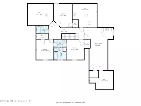 Floorplan - 6459 Carson Dr, Olive Branch, MS 38654 photo 2 of 3