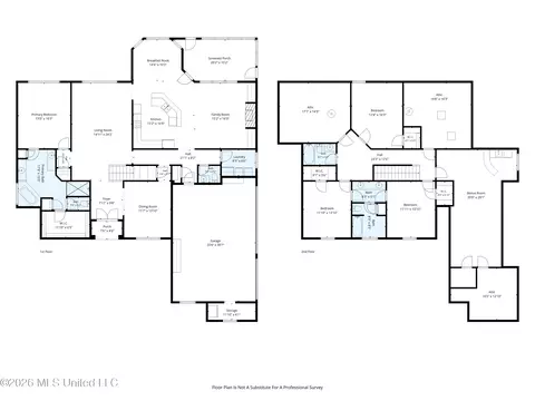 Floorplan - 6459 Carson Dr, Olive Branch, MS 38654 photo 3 of 3