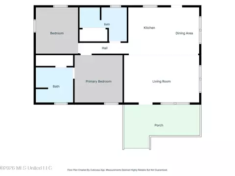 Floorplan - 8 Woods Rd, Wiggins, MS 39577 photo 1 of 1