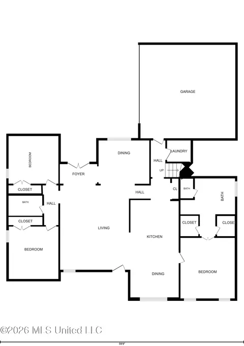 Floorplan - 446 Edgewood Xing, Brandon, MS 39042 photo 1 of 2