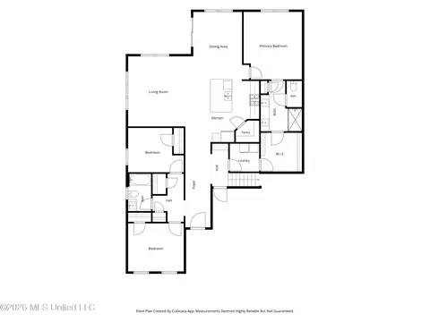 Floorplan - 2084 Tulip Dr, Hernando, MS 38632 photo 1 of 3