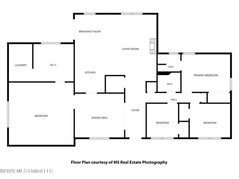 Floorplan - 4317 Cunningham Rd, Moss Point, MS 39562 photo 1 of 1