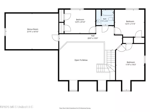 Floorplan - 4019 Victoria Dr, Nesbit, MS 38651 photo 2 of 3