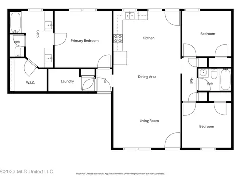 Floorplan - 109 Flower Cir, Coldwater, MS 38618 photo 1 of 2