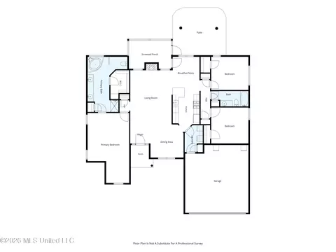 Floorplan - 74 Lyla Cv, Hernando, MS 38632 photo 1 of 1