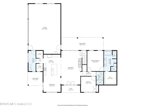 Floorplan - 5042 Sophia Ln, Hernando, MS 38632 photo 3 of 4