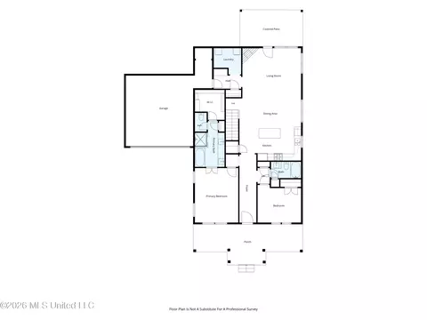 Floorplan - 7559 Crosswinds Blvd, Hernando, MS 38632 photo 5 of 6