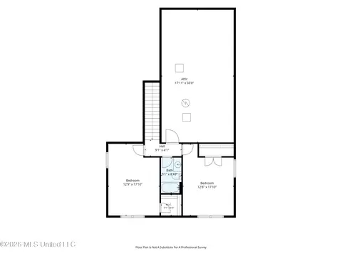 Floorplan - 7559 Crosswinds Blvd, Hernando, MS 38632 photo 2 of 6