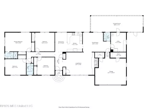 Floorplan - 3206 Fogg Rd, Nesbit, MS 38651 photo 1 of 2