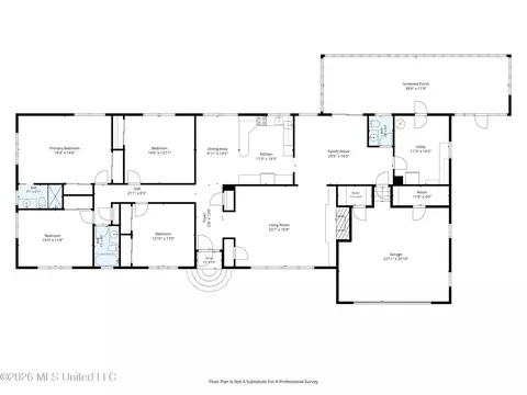 Floorplan - 3206 Fogg Rd, Nesbit, MS 38651 photo 2 of 2