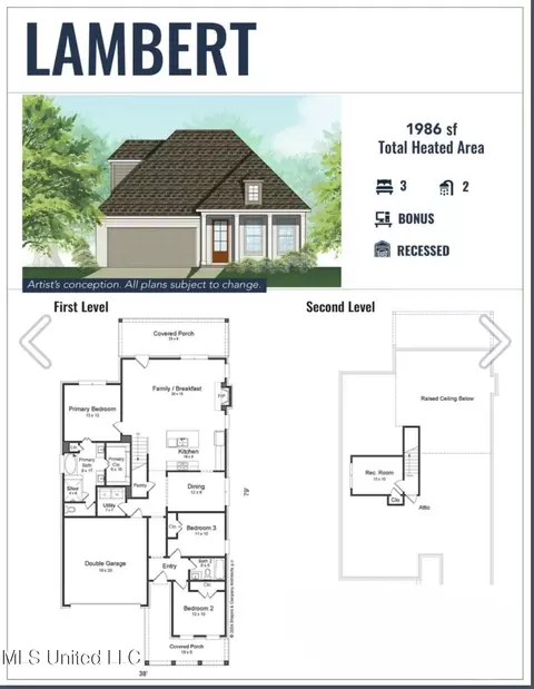 Floorplan - 843 Quitman Ct, Nesbit, MS 38651 photo 1 of 1