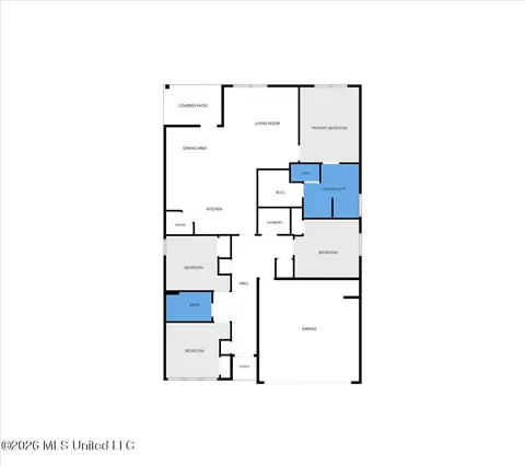 Floorplan - 166 Mill Ct, Lucedale, MS 39452 photo 1 of 1