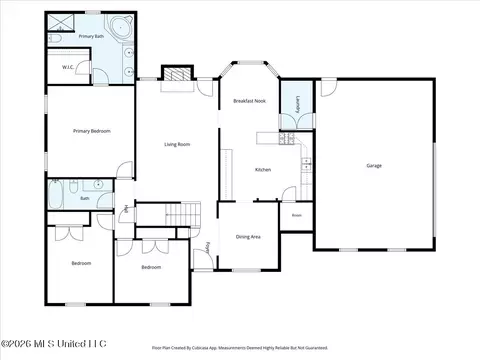 Floorplan - 2850 Jaybird Rd, Hernando, MS 38632 photo 1 of 2
