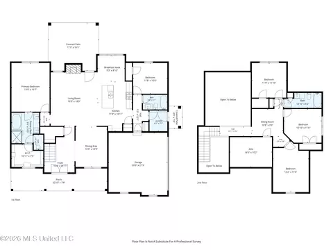 Floorplan - 3180 Wilders Way, Hernando, MS 38632 photo 3 of 3