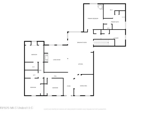 Floorplan - 6333 Carson Dr, Olive Branch, MS 38654 photo 1 of 2