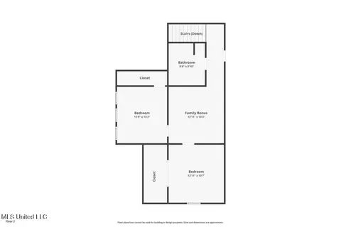 Floorplan - 405 Mason Ave, Long Beach, MS 39560 photo 3 of 3