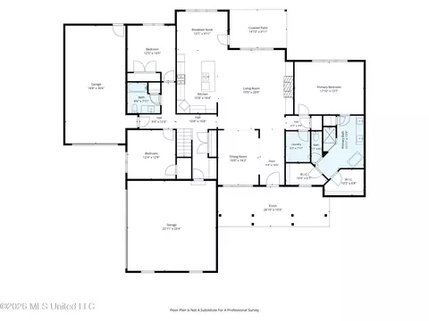 Floorplan - 2275 Livingston Way, Hernando, MS 38632 photo 1 of 4