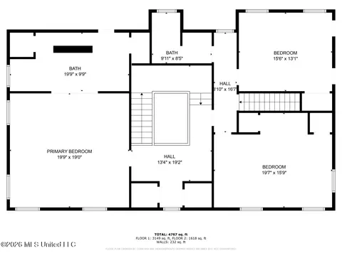 Floorplan - 1951 E 3rd St, Forest, MS 39074 photo 2 of 3