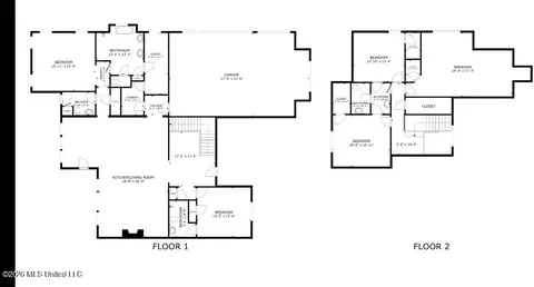 Floorplan - 324 Oakworth Dr, Hernando, MS 38632 photo 1 of 1