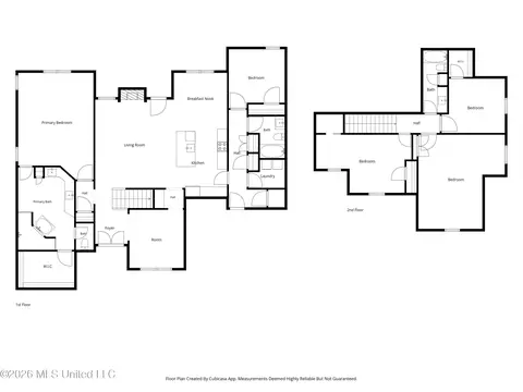 Floorplan - 4887 Bakers Trl, Nesbit, MS 38651 photo 1 of 1