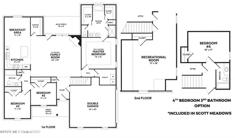Floorplan - 2122 Legacy Ln, Hernando, MS 38632 photo 1 of 1