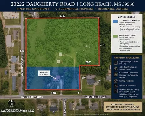 Floorplan - 20222 Daugherty Rd, Long Beach, MS 39560 photo 1 of 1
