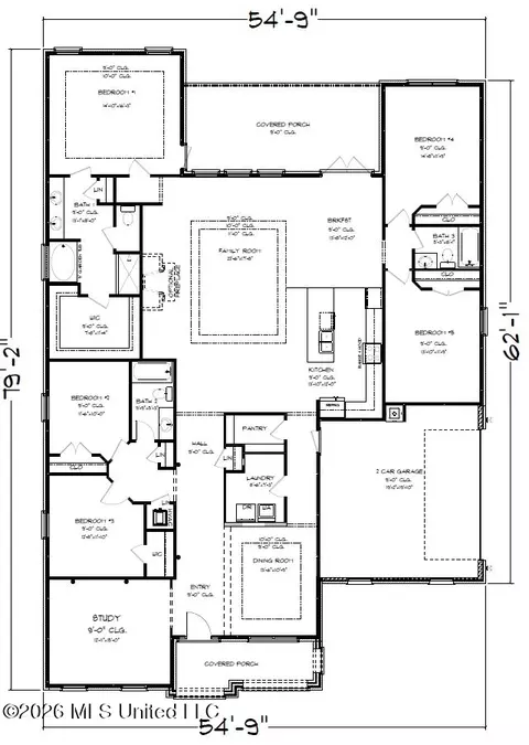 Floorplan - 22324 Success Rd, Saucier, MS 39574 photo 1 of 2