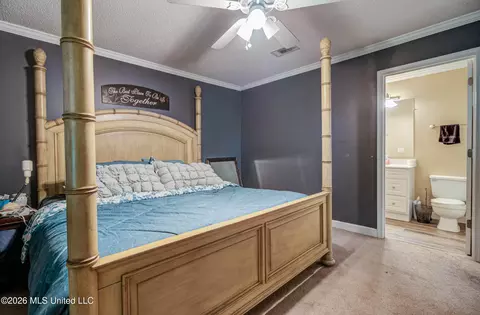 Bedroom - 19116 Crestwick St, Saucier, MS 39574 photo 9 of 11