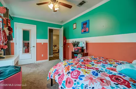 Bedroom - 19116 Crestwick St, Saucier, MS 39574 photo 4 of 11