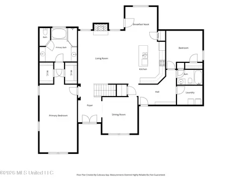 Floorplan - 4558 Bakersfield Dr, Nesbit, MS 38651 photo 2 of 4