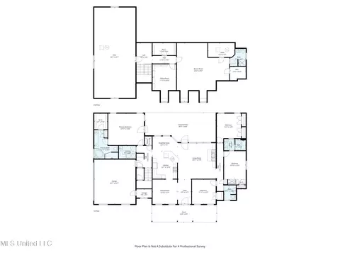 Floorplan - 7247 Eastern Dr, Olive Branch, MS 38654 photo 2 of 3