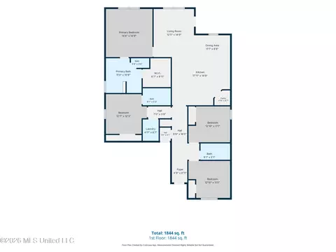 Floorplan - 8108 Durango Ave, Biloxi, MS 39532 photo 4 of 4