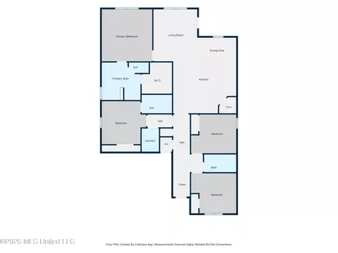 Floorplan - 8108 Durango Ave, Biloxi, MS 39532 photo 3 of 4