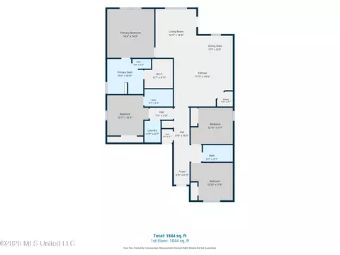 Floorplan - 8108 Durango Ave, Biloxi, MS 39532 photo 2 of 4