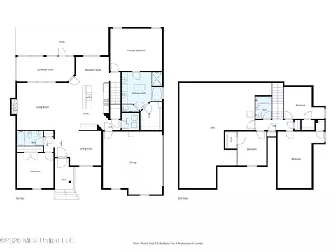 Floorplan - 2060 Jefferson Pkwy, Hernando, MS 38632 photo 1 of 1