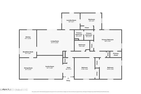 Floorplan - 5359 Reddoch Dr, Jackson, MS 39211 photo 1 of 1