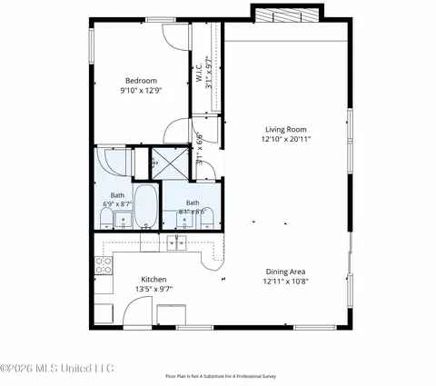 Floorplan - 2815 Woodland Lake Dr, Hernando, MS 38632 photo 1 of 1