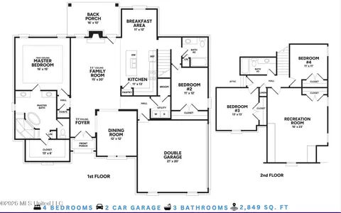 Floorplan - 2248 Josie Ln, Hernando, MS 38632 photo 1 of 1