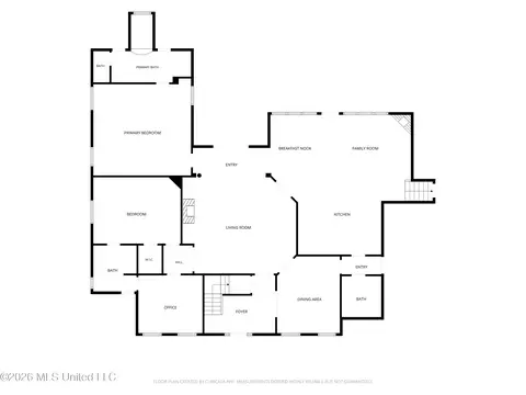 Floorplan - 8083 Windersgate Dr, Olive Branch, MS 38654 photo 2 of 3