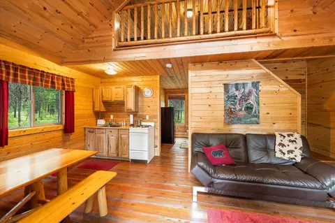 Living - 9670 N Fork Rd, Polebridge, MT 59928 photo 6 of 7
