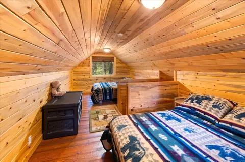 Bedroom - 9670 N Fork Rd, Polebridge, MT 59928 photo 14 of 16