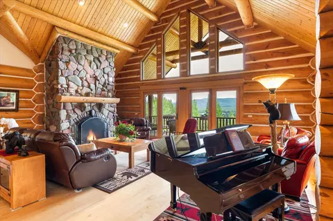 Living - 9670 N Fork Rd, Polebridge, MT 59928 photo 2 of 7