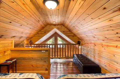 Bedroom - 9670 N Fork Rd, Polebridge, MT 59928 photo 12 of 16