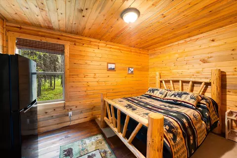 Bedroom - 9670 N Fork Rd, Polebridge, MT 59928 photo 11 of 16
