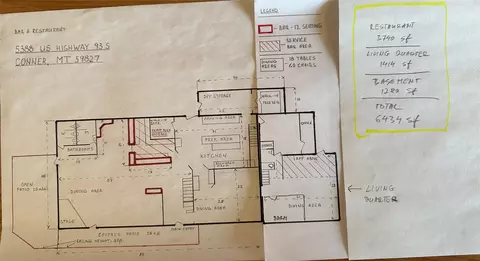 Floorplan - 5388 Us Hwy 93 S, Conner, MT 59827 photo 2 of 2