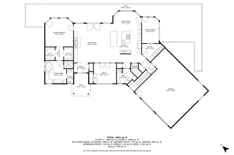 Floorplan - 149 Monet Rd, Lakeside, MT 59922 photo 2 of 3