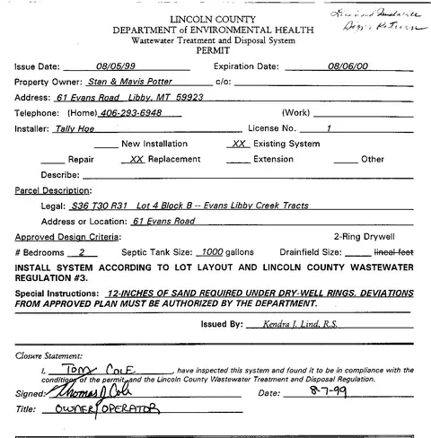 Other - 87 101 Evans Rd, Libby, MT 59923 photo 5 of 14