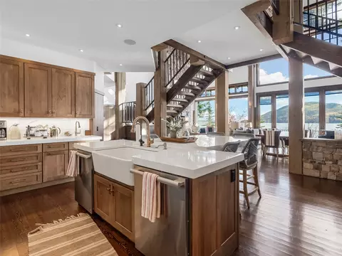 Kitchen - 3614 E Lakeshore Dr, Whitefish, MT 59937 photo 5 of 8